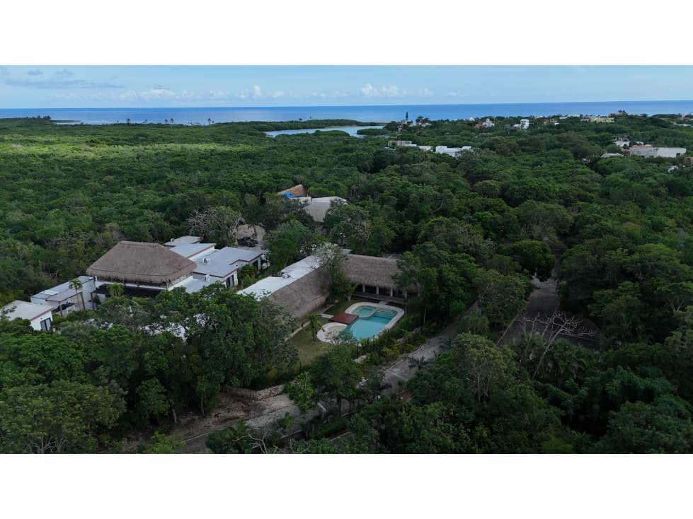 Exclusiva Residencia en Akumal Lujo, Privacidad y Naturaleza - 1