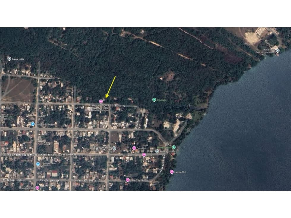 TERRENO EN VENTA EN BACALAR / XULHA EXCELENTE FRENTE PARA INVERSIÓN - 1