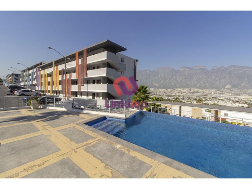 Departamento en Renta Equipado Huasteca Living Santa Catarina NL - 1