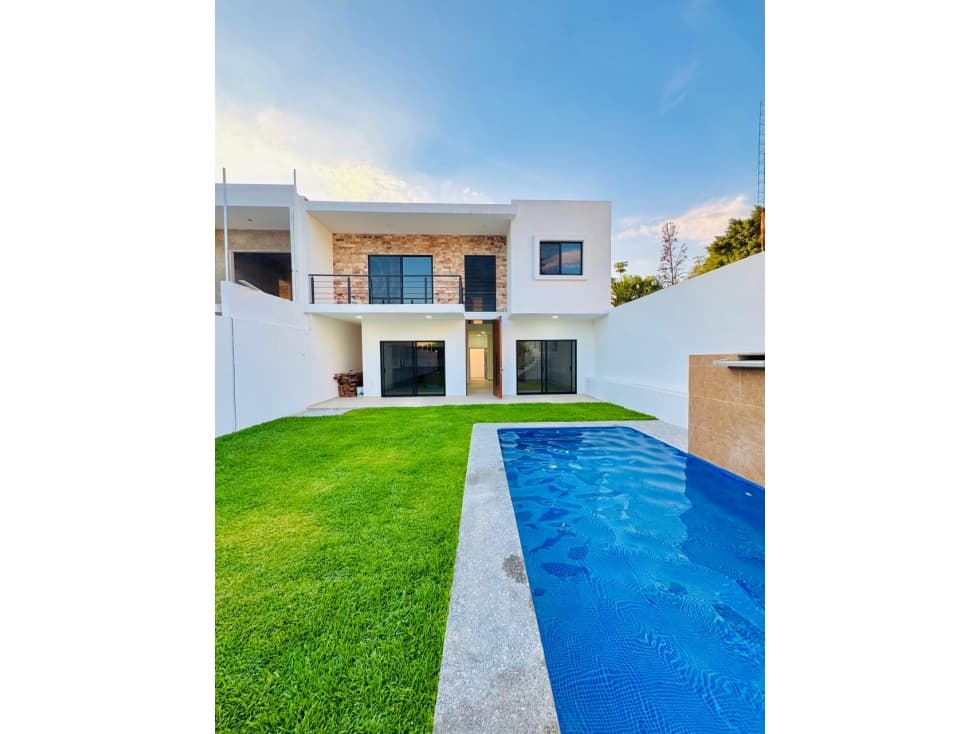 Hermosa Casa en Renta en Burgos, Temixco, Morelos - 1