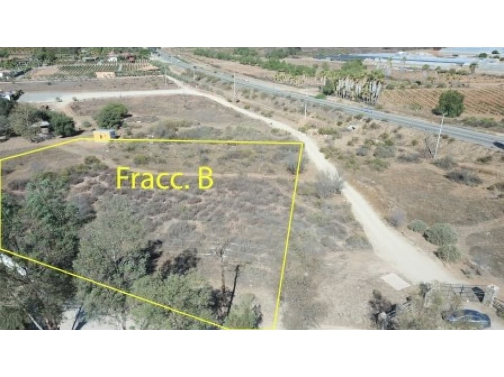 Terreno en Renta en Valle de Guadalupe - Fracción B - 1