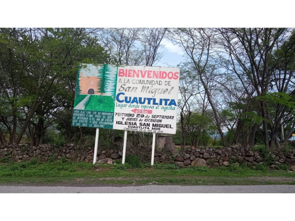 VENTA DE TERRENO CON ESCRITURAS Y APANCLE DE RIEGO EN CUAUTLITA - 1