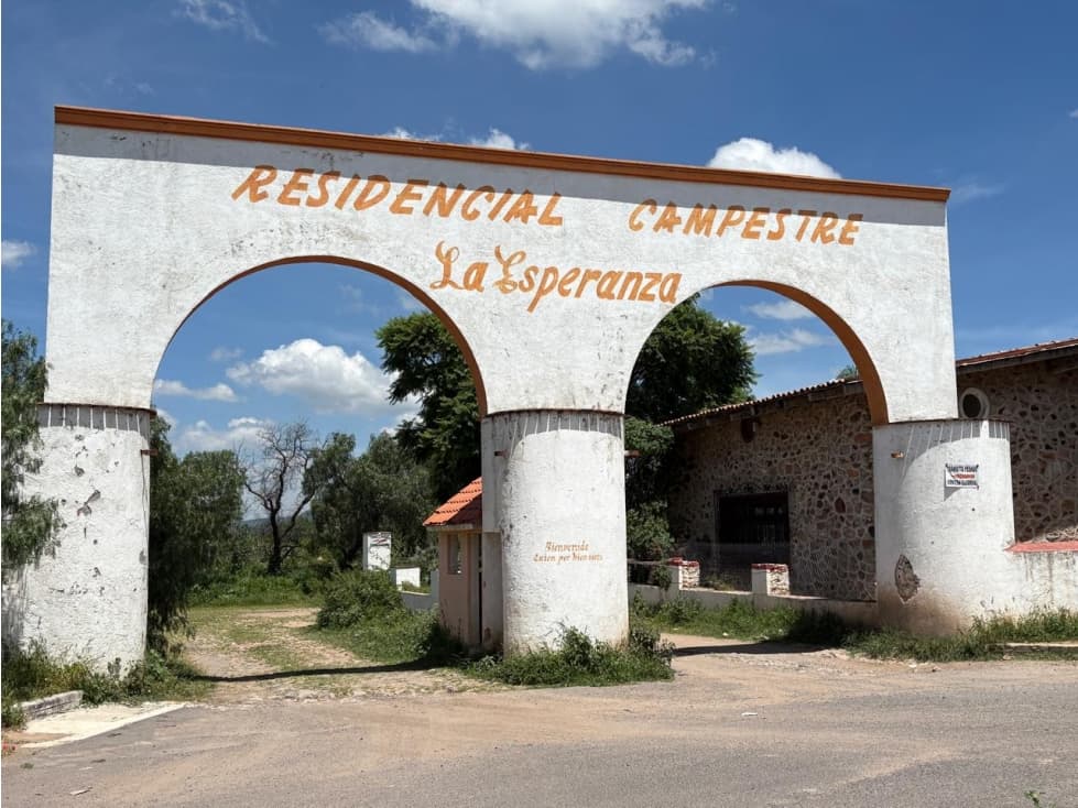 VENTA LOTE CAMPESTRE ESPERANZA COLON QUERETARO - 1