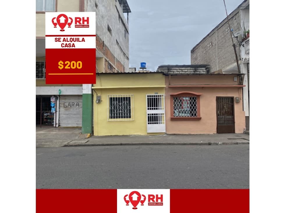CASA EN ARRIENDO ENTRE SUCRE Y BANAORO, MACHALA - 1