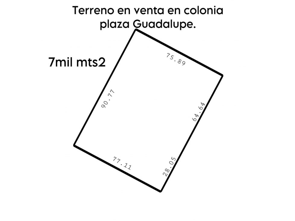 SE VENDE GRAN TERRENO EN PLAZA GUADALUPE ZAPOPAN - 1