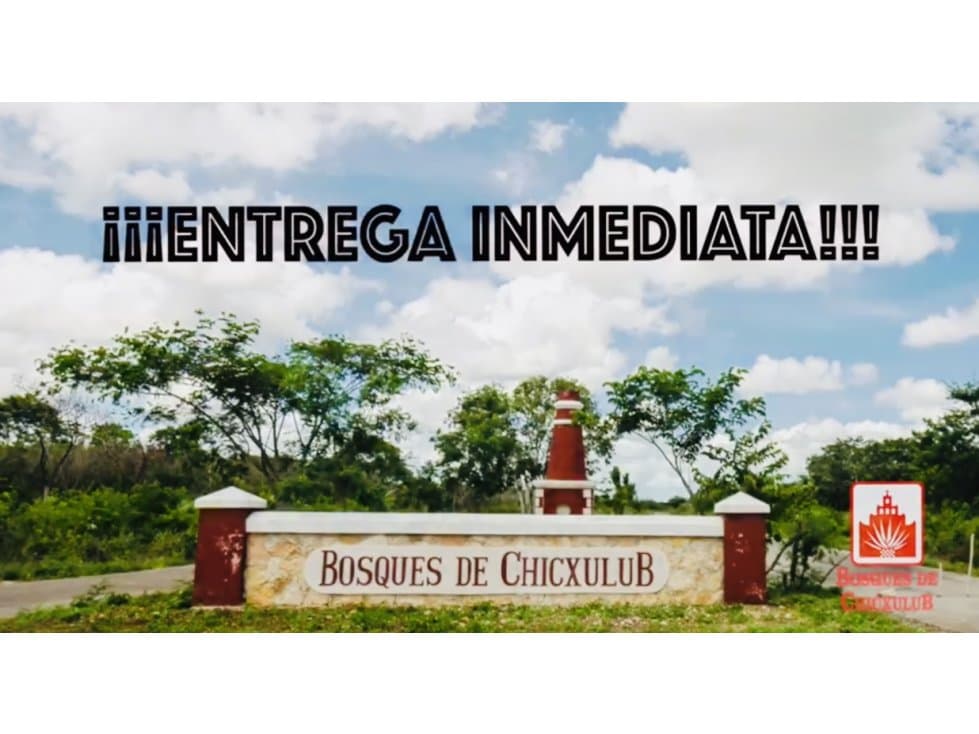 TERRENOS CAMPESTRES EN VENTA BOSQUES DE CHICXULUB - 1