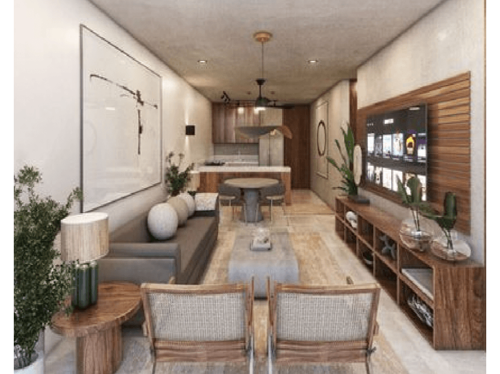 DEPARTAMENTOS DE 1 Y 2 RECAMARAS EN DZITYA AL NORTE DE MERIDA - 1