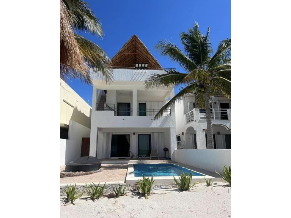 HERMOSA CASA FRENTE AL MAR TELCHAC PUERTO - 1
