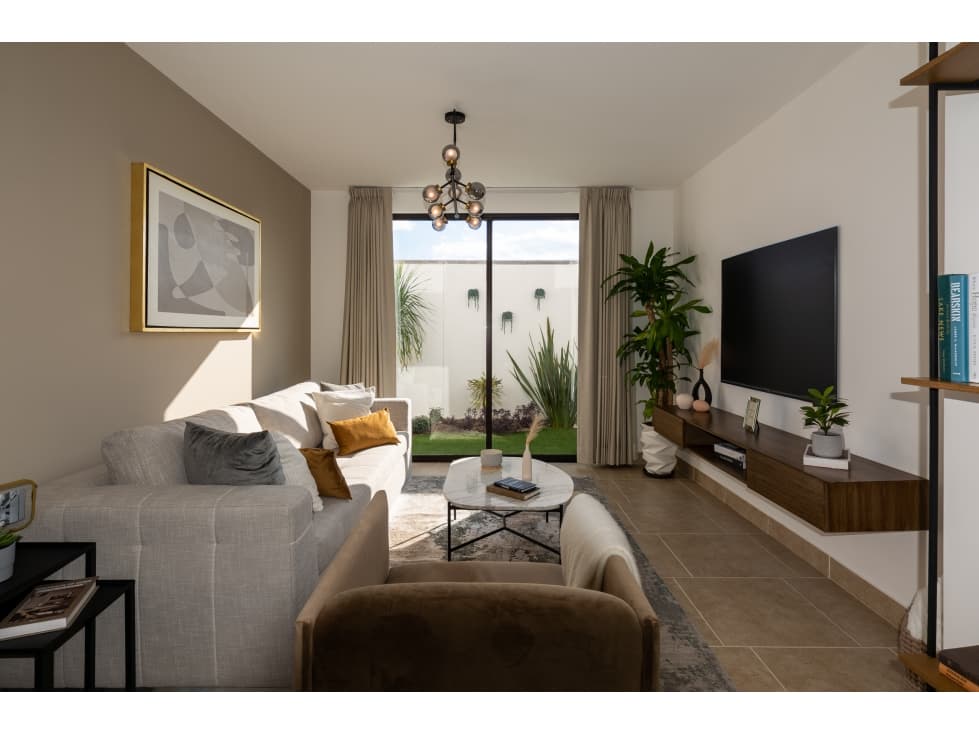 Departamento con jardín privado, El Refugio, El Marqués Querétaro - 1