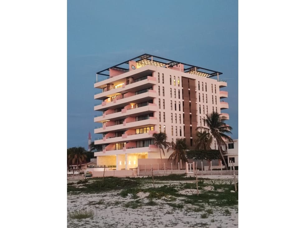 Departamento en renta en playa Sisal Yucatan - 1