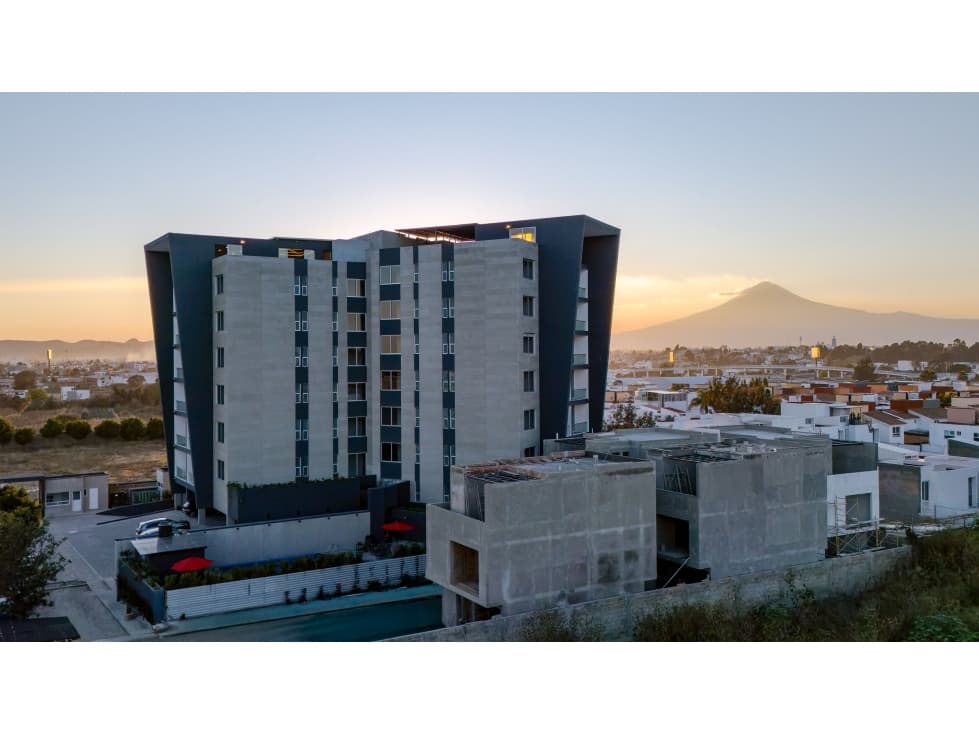 Departamentos en venta Torre Vento, Tlaxcalancingo, Puebla. - 1