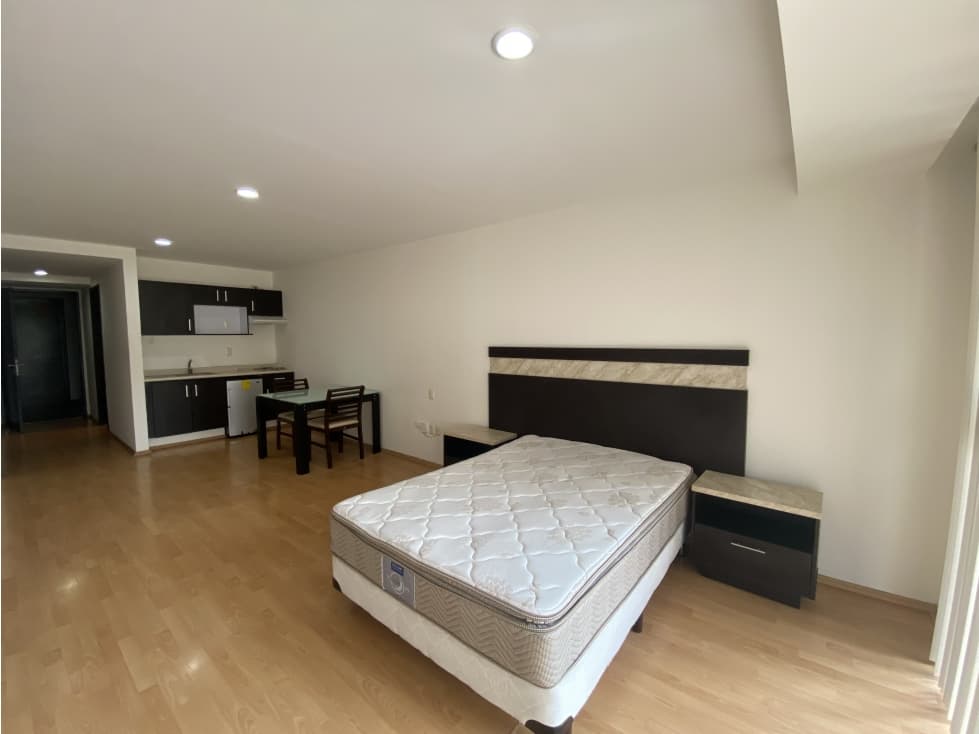 SUITE EN RENTA LA PIAZZA 41 m2 - 1