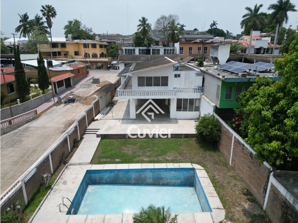 CV2651-XR CASA EN VENTA, COL. ZONA CENTRO - PÁNUCO - 1