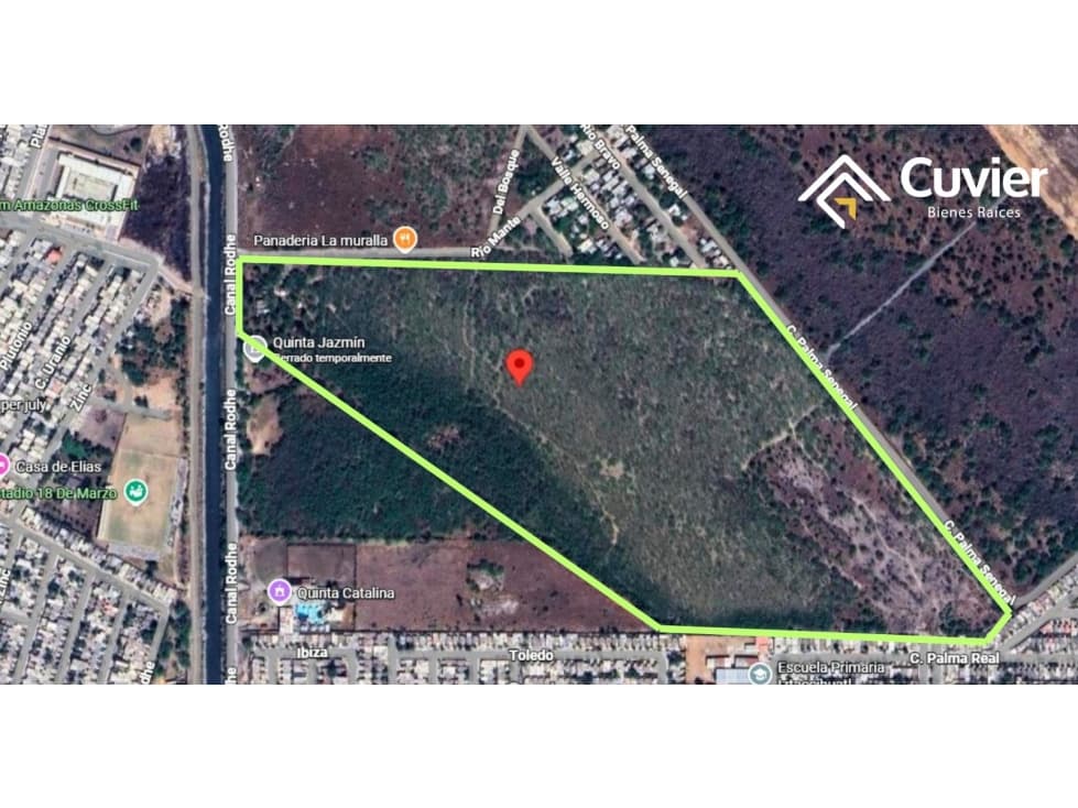 TV2482-DE TERRENO EN VENTA, COL. LAS FUENTES - 1