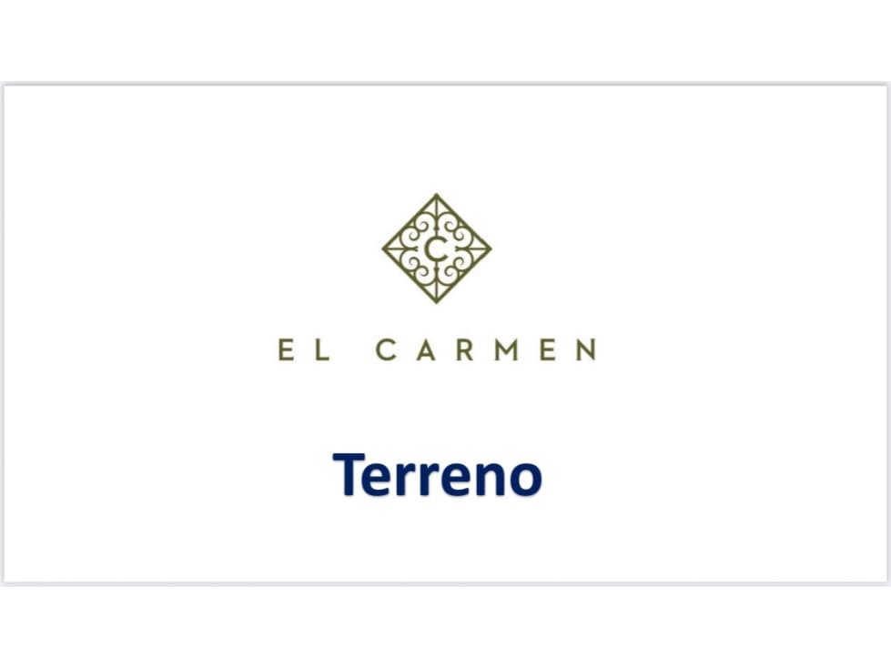 Terreno en venta, excelente orientación y ubicación. EL CARMEN - 1