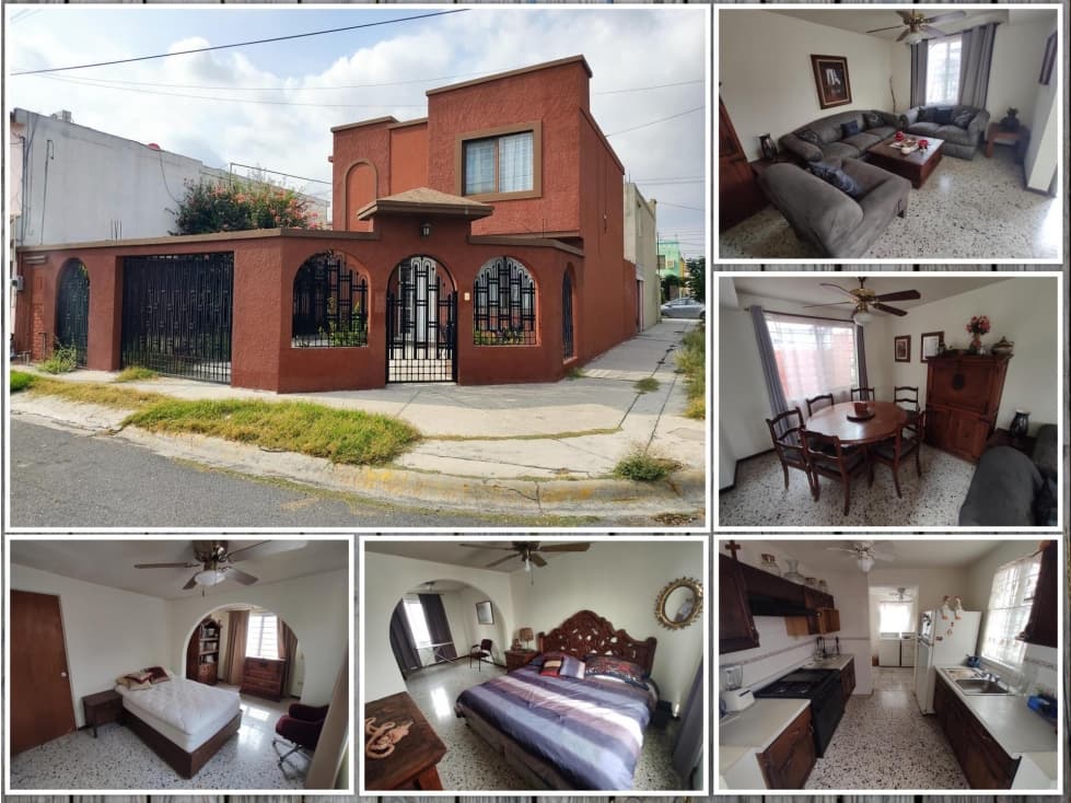 LAS PUENTES Casa en Renta AMUEBLADA en San Nicolás de los Garza MZC - 1