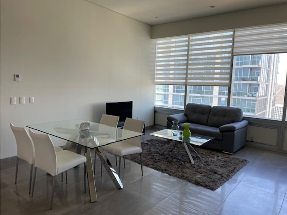 Departamento Amueblado en Renta KOI Valle Oriente HZ - 1