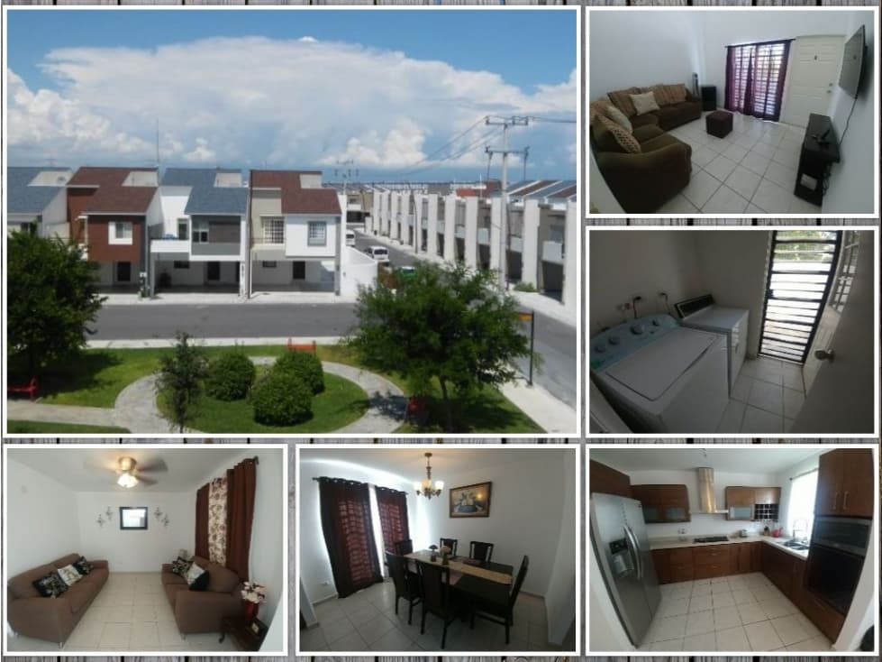 ALMERIA Casa en Renta AMUEBLADA en Apodaca MZC - 1