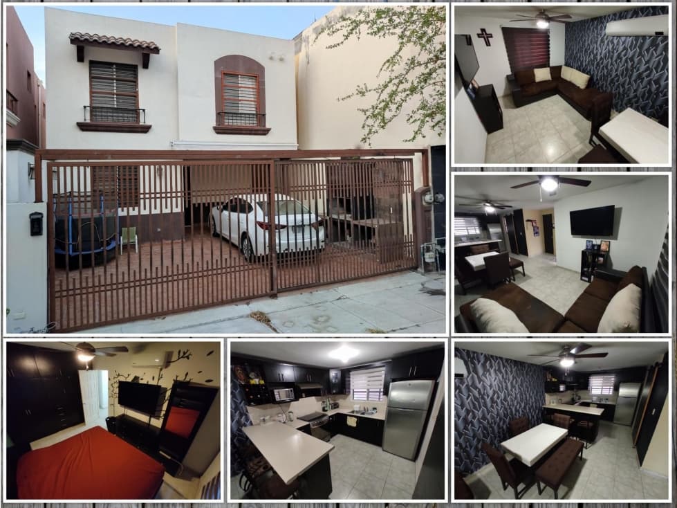 Casa en Renta Equipada o Amueblada en Paraje Anáhuac Escobedo MZC - 1