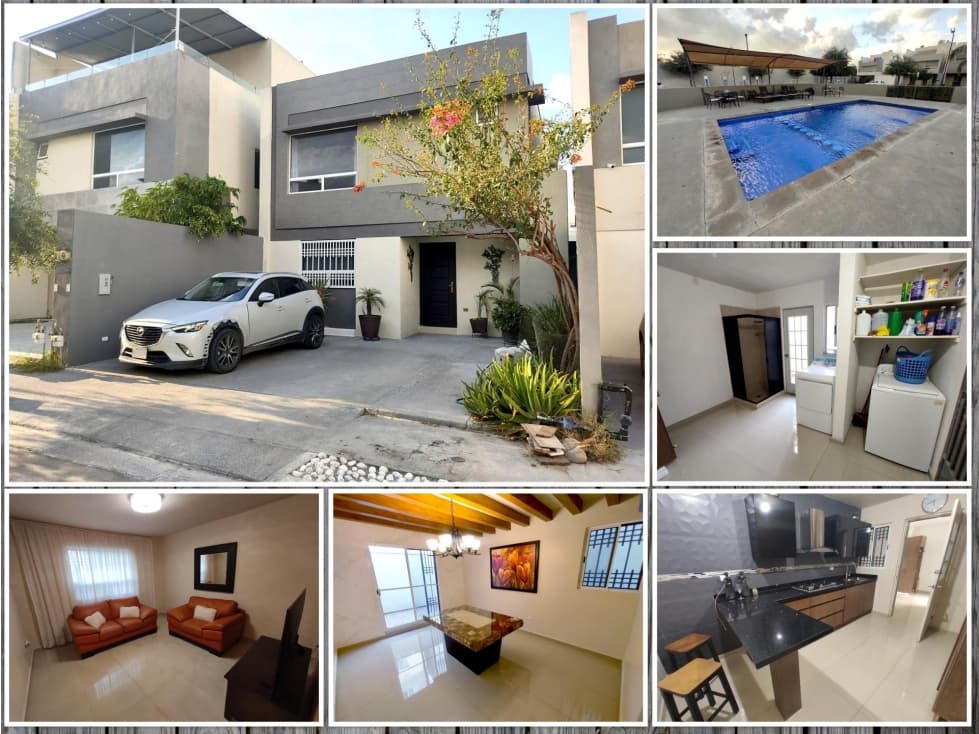 CONCORDIA Casa en Renta AMUEBLADA en Apodaca MZC - 1