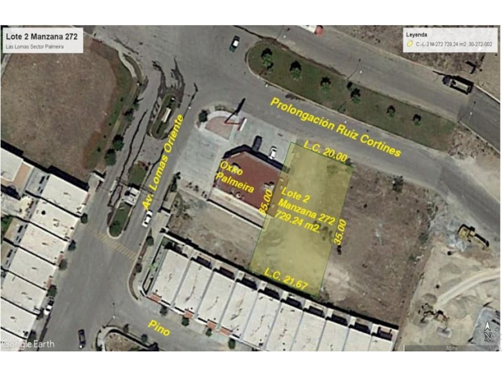 EXCELENTE TERRENO VENTA AL LADO DE PLAZA MALIBU 730 M2 $ 9.490.000 - 1