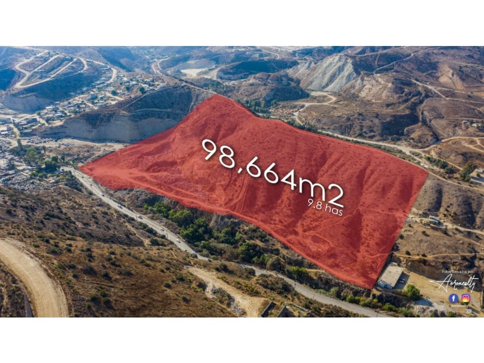 TERRENO EN VENTA EN EL CAÑON DEL SAINZ TIJUANA DE USD $40.00 X M2 - 1