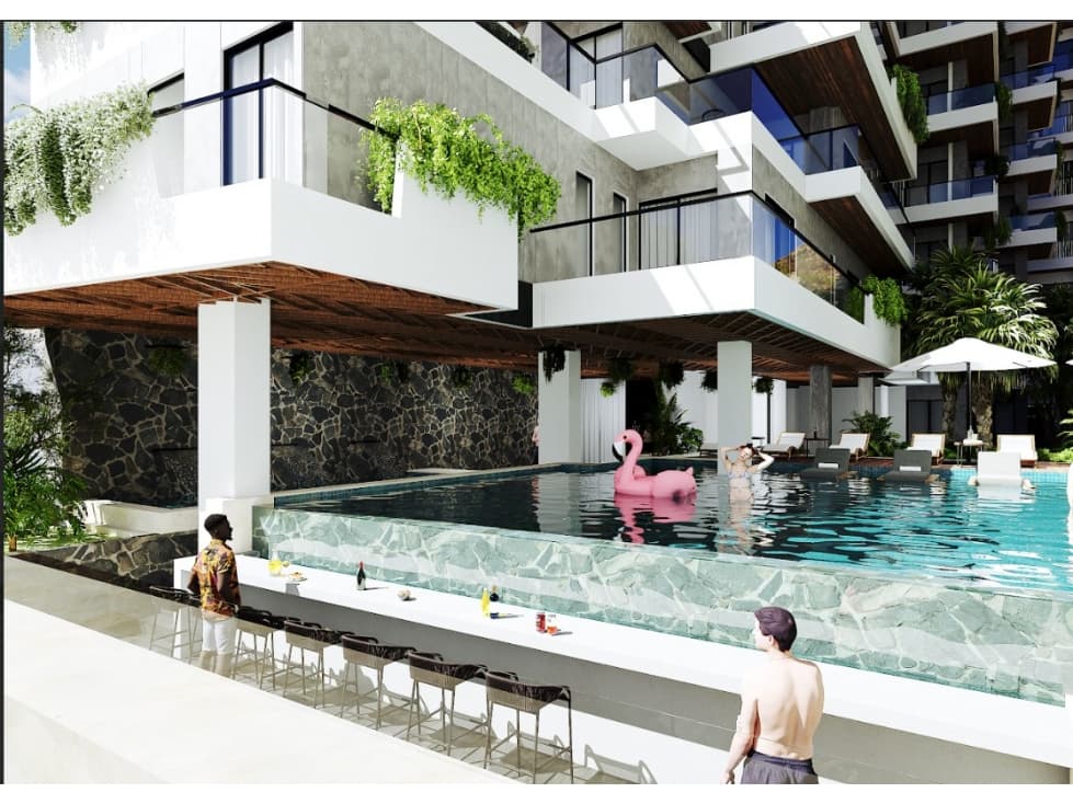 DEPARTAMENTO 1 REC. EN PREVENTA EN SEREIA TOWER COSTA MUJERES DESDE - 1