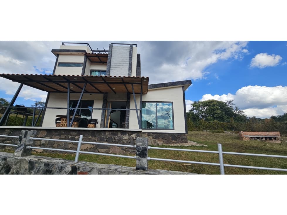 Bonita cabaña nueva en venta en zona de bosque de mazamitla jalisco - 1