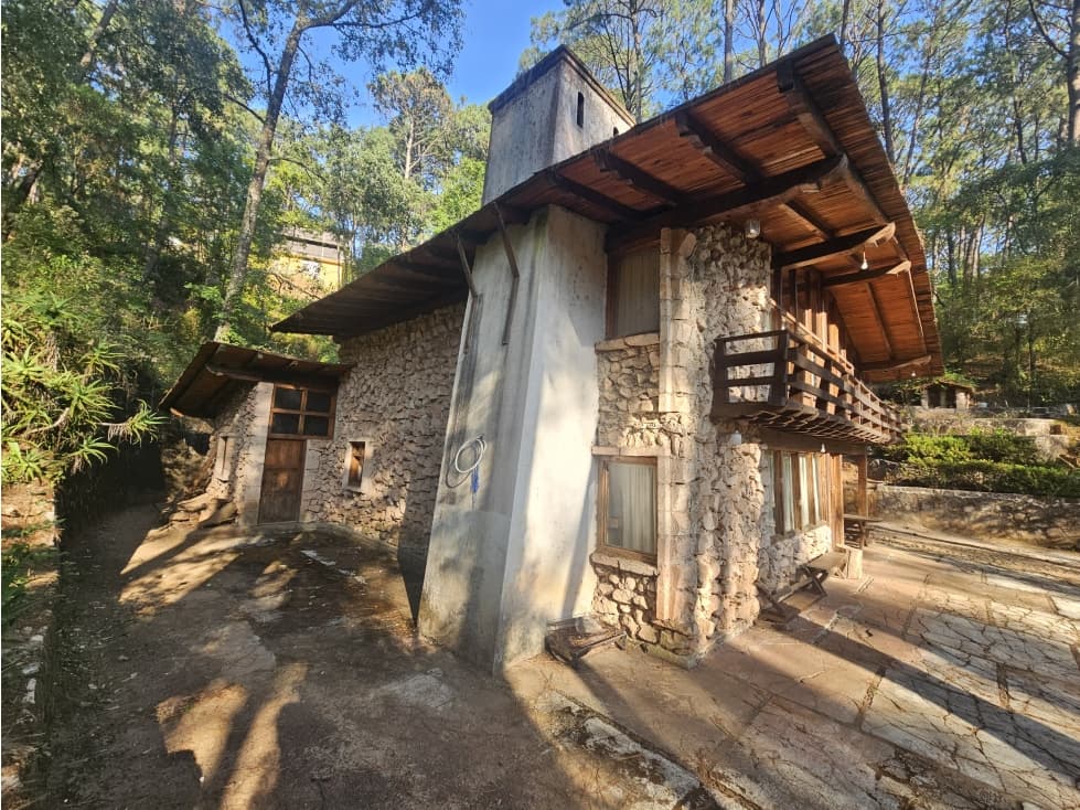 Bonita cabaña en venta en zona de bosque de mazamitla jalisco - 1