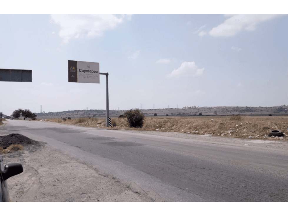 COYOTEPEC TERRENOS JUNTO AUTOPISTA VENTA 50 A 120 HECTÁREAS - 1
