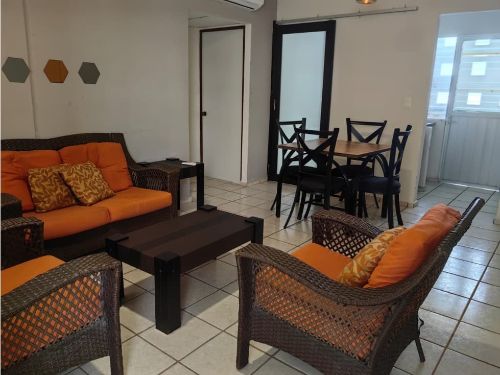 DEPARTAMENTO AMUEBLADO EN RENTA EN BICENTENARIO (CD DEL CARMEN) - 1