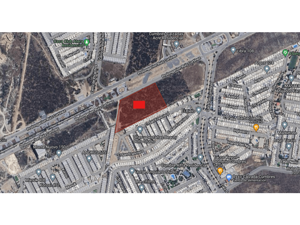 Terreno Comercial en Venta Dominio Cumbres Garcia, N.L - 1