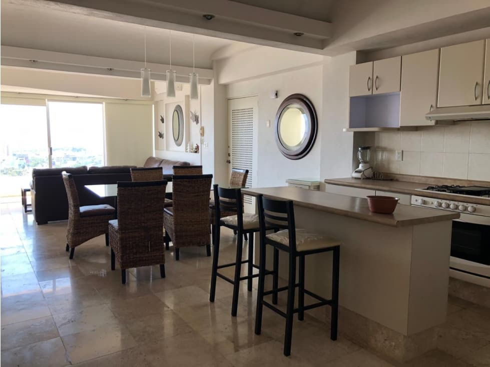 RENTA DEPARTAMENTO AMUEBLADO CONDESA FARALLON ACAPULCO - 1