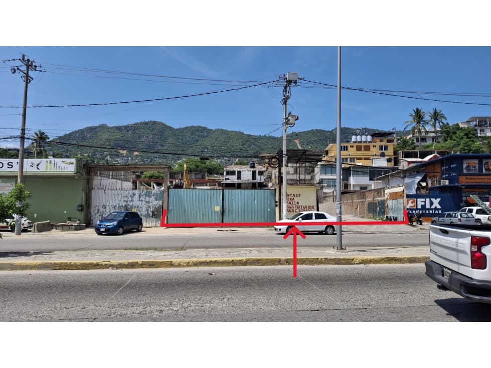 RENTA TERRENO AV LAZARO CARDENAS CRUCES-LIBERTAD ACAPULCO - 1