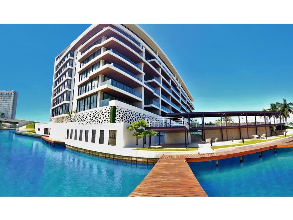 VENDE/ALQUILA DEPARTAMENTO EN ALLURSU2-H PUERTO CANCUN VE02-382MEX-CO - 1