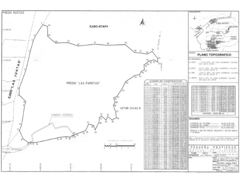 Terreno en Venta Puerto Vallarta , 62 ha, $650 m2 - 1