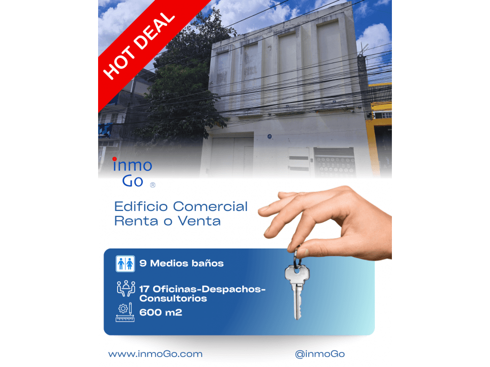 Renta $109,900 Edificio Comercial Despachos, Consultorios, Oficinas - 1