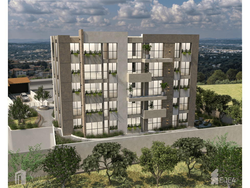 Departamentos Nuevos en Venta Desarrollo Privado Patzcuaro - 1