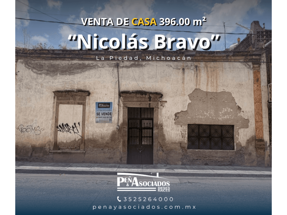 Venta de Casa en Nicolas Bravo La Piedad, Michoacán - 1