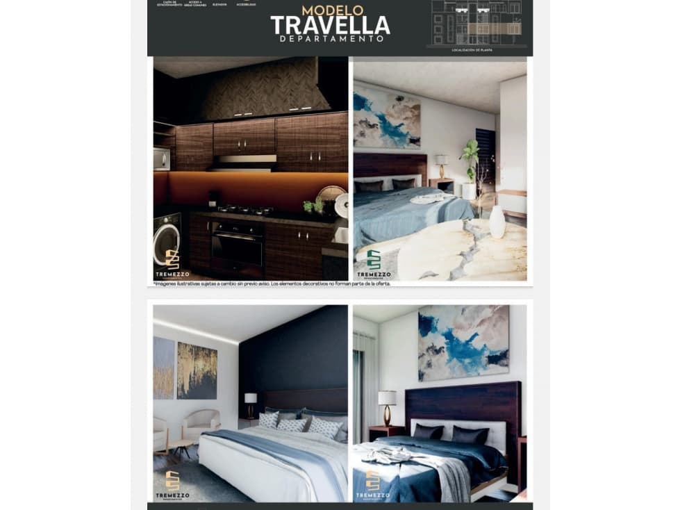 TREMEZZO DEPARTAMENTOS MOD. TRAVELLA - 1