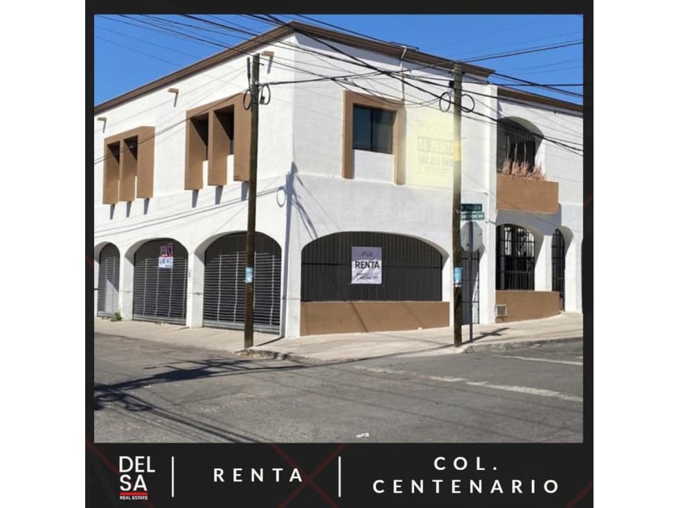 EDIFICIO EN RENTA EN CENTENARIO. - 1