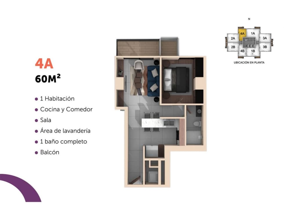 DEPARTAMENTO EN VENTA VALLE PONIENTE - 1