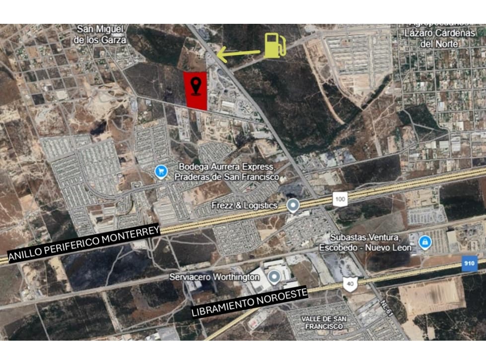 TERRENO EN VENTA ZONA INDUSTRIAL ESCOBEDO - 1