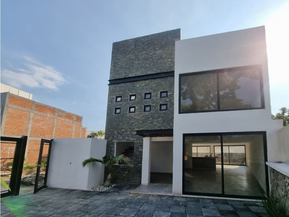 Bonita casa en Yautepec, Colonia Ixtlahuacán - 1