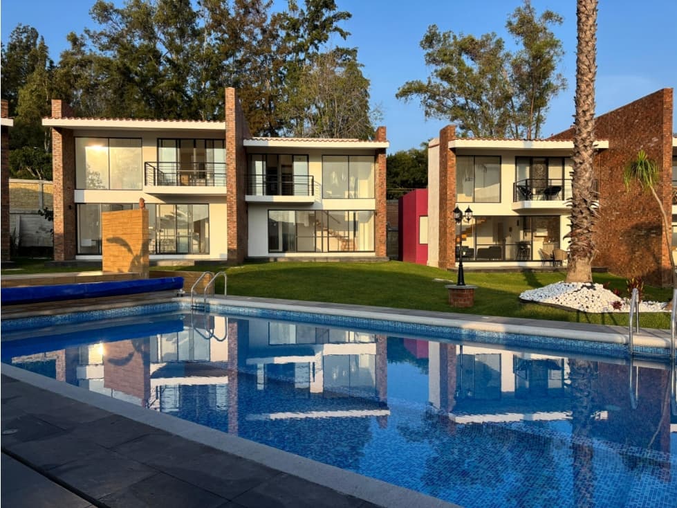 Exclusiva casa en condominio en venta, Tlayacapan, Morelos - 1