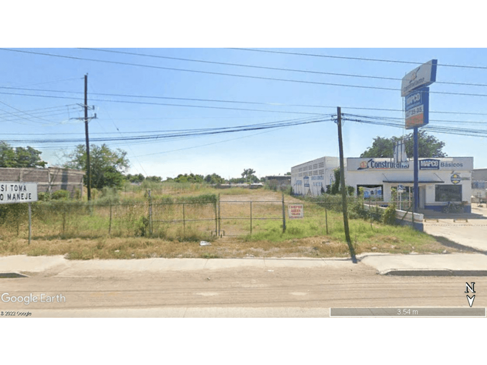 SE VENDEN 2,434 M2 POR EL PERIFERICO EN NAVOJOA - 1