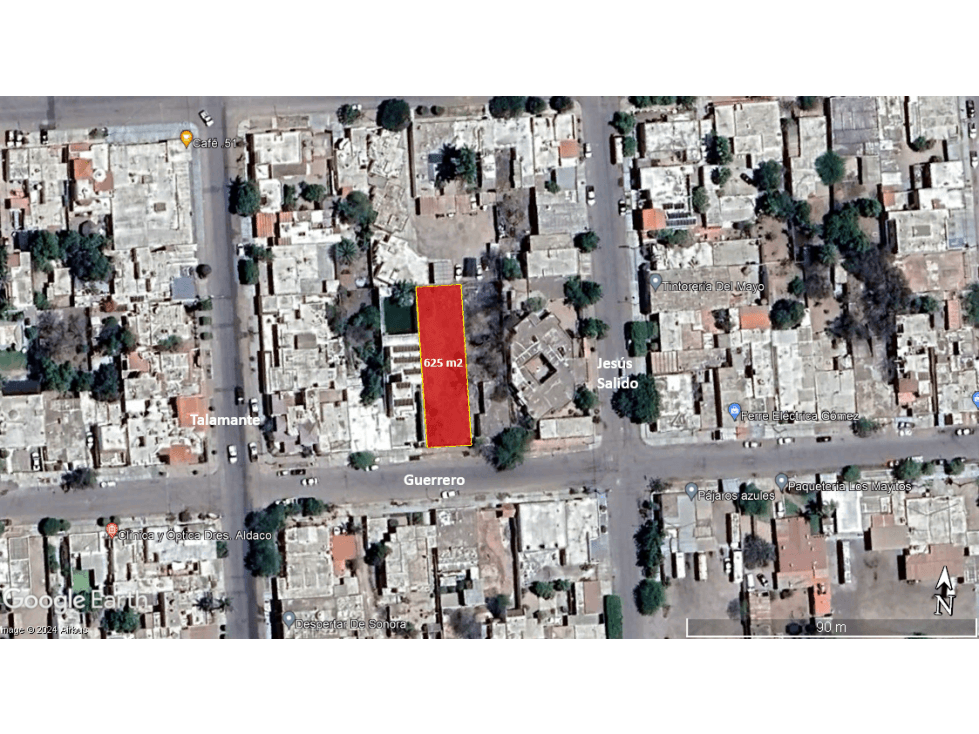 SE VENDE TERRENO EN EL CENTRO DE NAVOJOA - 1