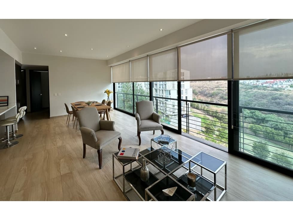 Departamento en Renta Amueblado en Torres Allegro,Lomas de Angelópolis - 1