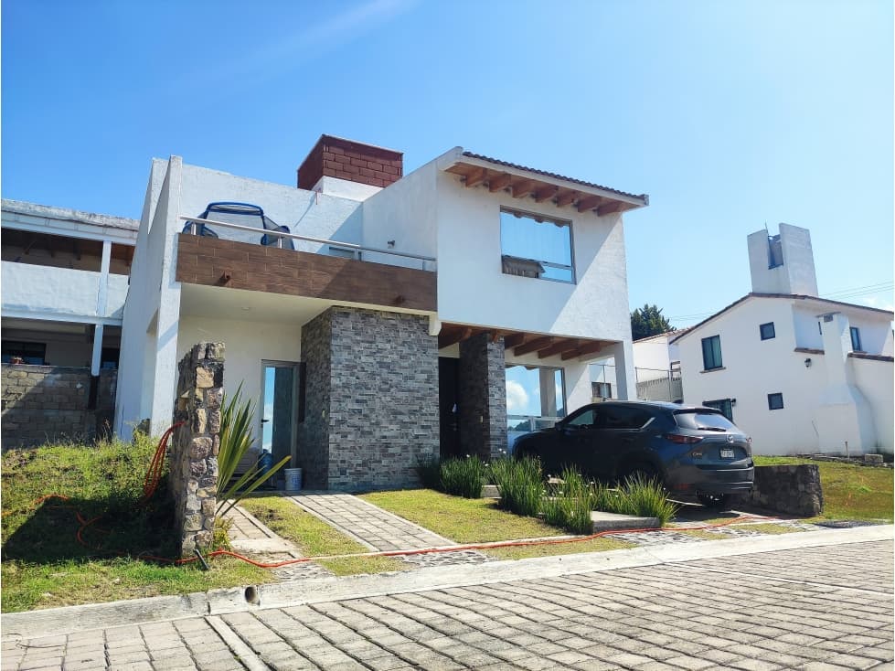 PREVENTA CASA EN VALLE DE BRAVO RESIDENCIAL DEL BOSQUE - 1