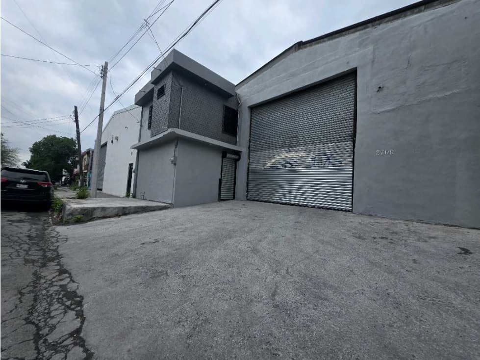 Bodega Industrial en renta colonia Moderna Monterrey NL - 1